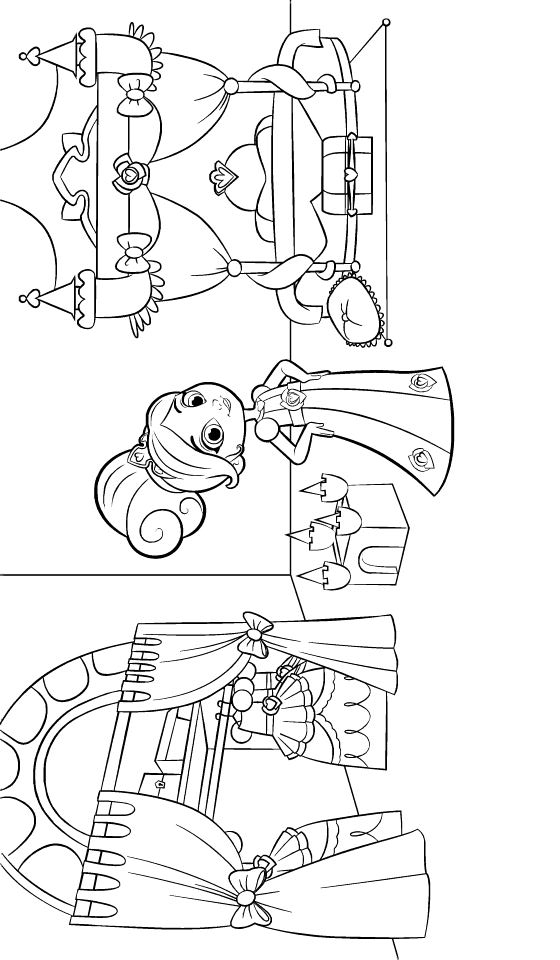 Kids-n-fun.com | 13 coloring pages of Nella the princess knight